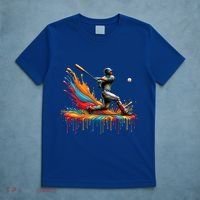 Baseball Player Drip Baseball Baseball Lover Cute Gift T-Shirt thumb 5