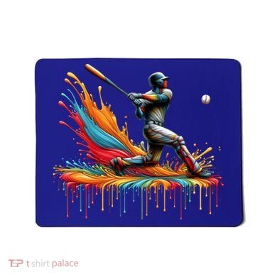 Baseball Player Drip Baseball Baseball Lover Cute Gift Mousepad