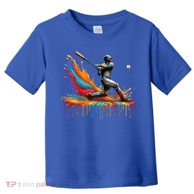 Baseball Player Drip Baseball Baseball Lover Cute Gift Toddler T-Shirt