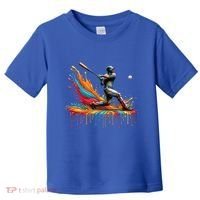 Baseball Player Drip Baseball Baseball Lover Cute Gift Toddler T-Shirt thumb 0