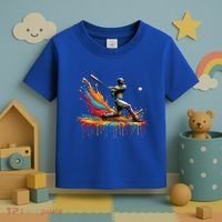 Baseball Player Drip Baseball Baseball Lover Cute Gift Toddler T-Shirt thumb 3