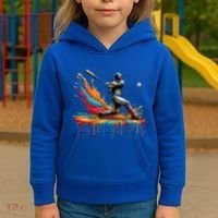 Baseball Player Drip Baseball Baseball Lover Cute Gift Kids Hoodie thumb 3