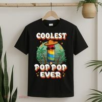 Best Pop Ever Pop Pop Popsicle PopPop Coolest Pop It T-Shirt thumb 2