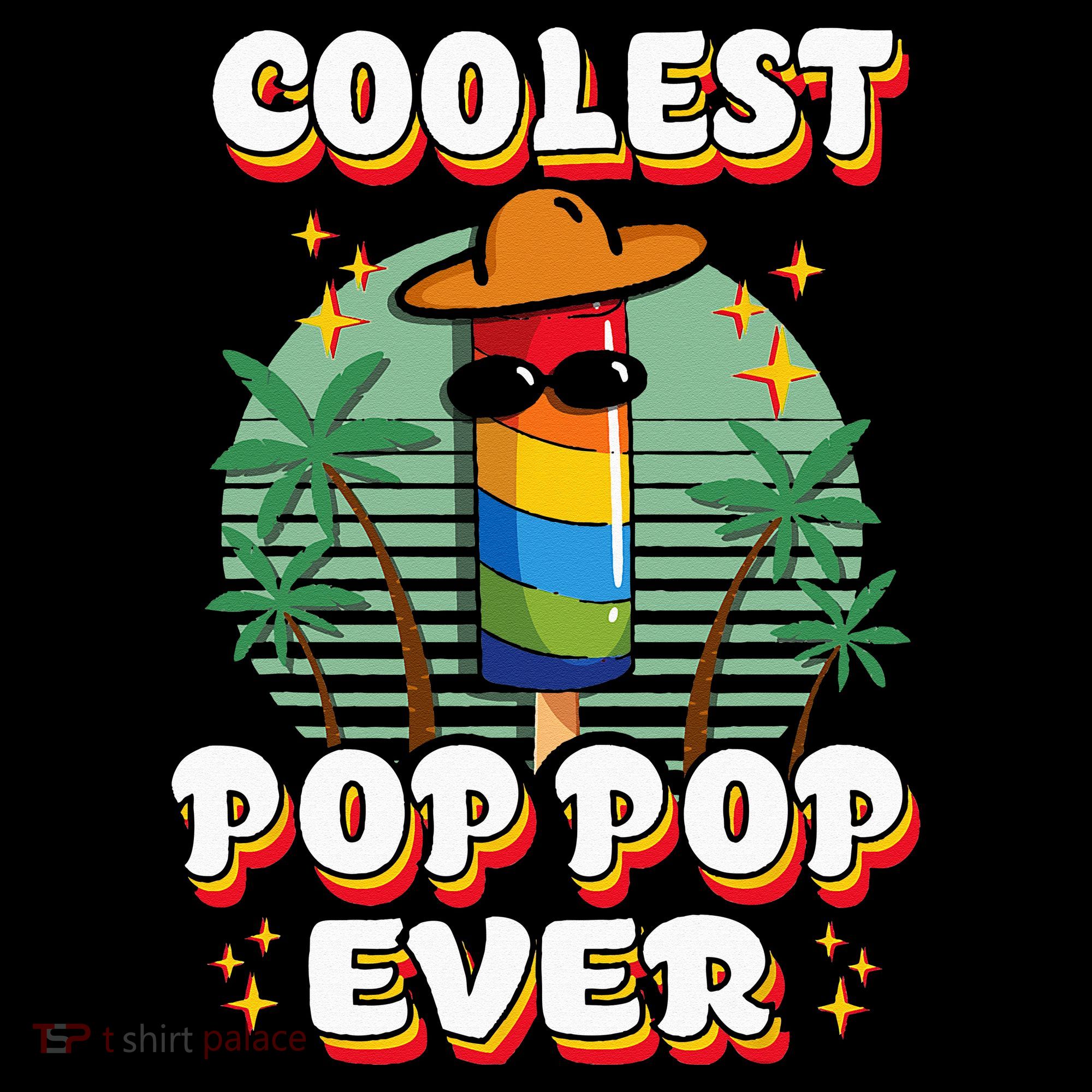 Best Pop Ever Pop Pop Popsicle PopPop Coolest Pop It Ornament
