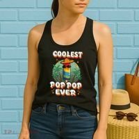 Best Pop Ever Pop Pop Popsicle PopPop Coolest Pop It Women's Tank Top thumb 2