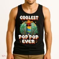 Best Pop Ever Pop Pop Popsicle PopPop Coolest Pop It Tank Top thumb 3