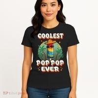Best Pop Ever Pop Pop Popsicle PopPop Coolest Pop It Women's T-Shirt thumb 4