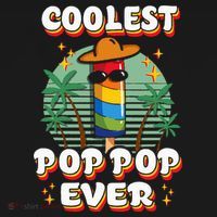 Best Pop Ever Pop Pop Popsicle PopPop Coolest Pop It Kids Sweatshirt thumb 2