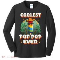 Best Pop Ever Pop Pop Popsicle PopPop Coolest Pop It Kids Long Sleeve Shirt thumb 0