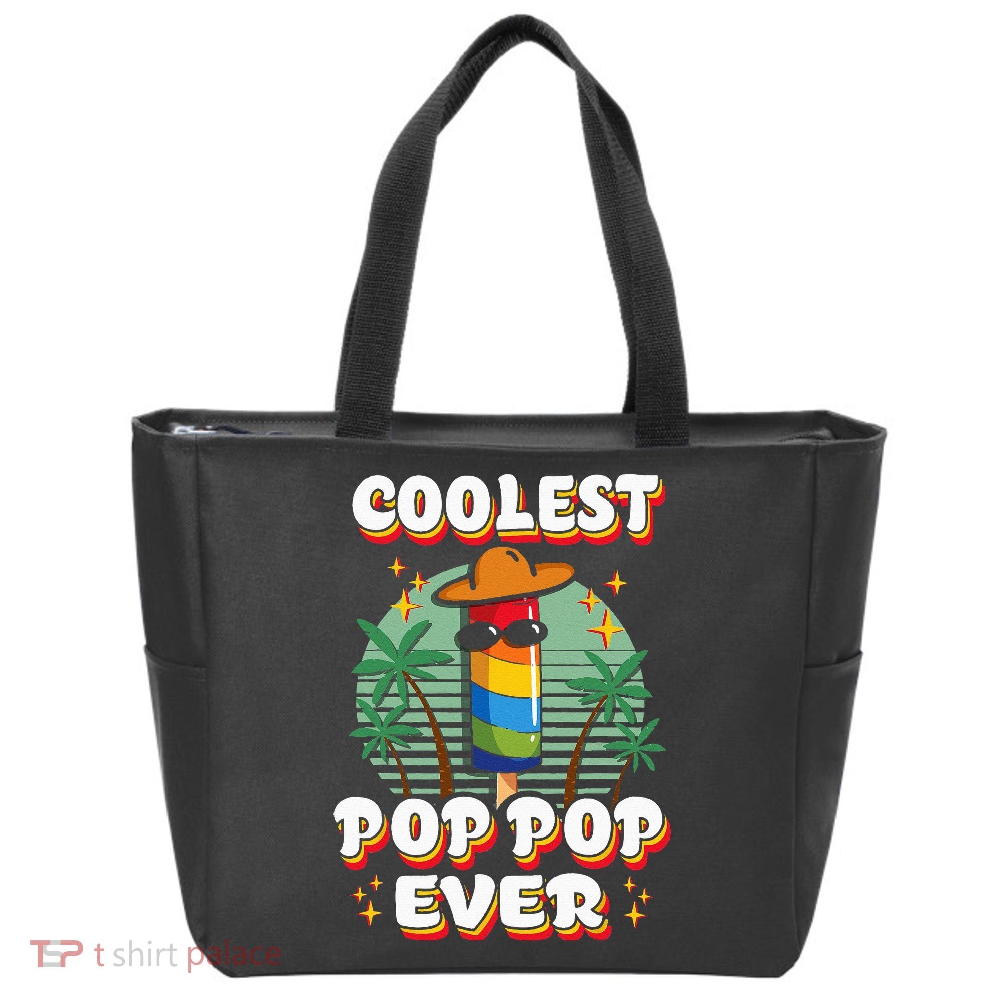 Best Pop Ever Pop Pop Popsicle PopPop Coolest Pop It Tote Bag