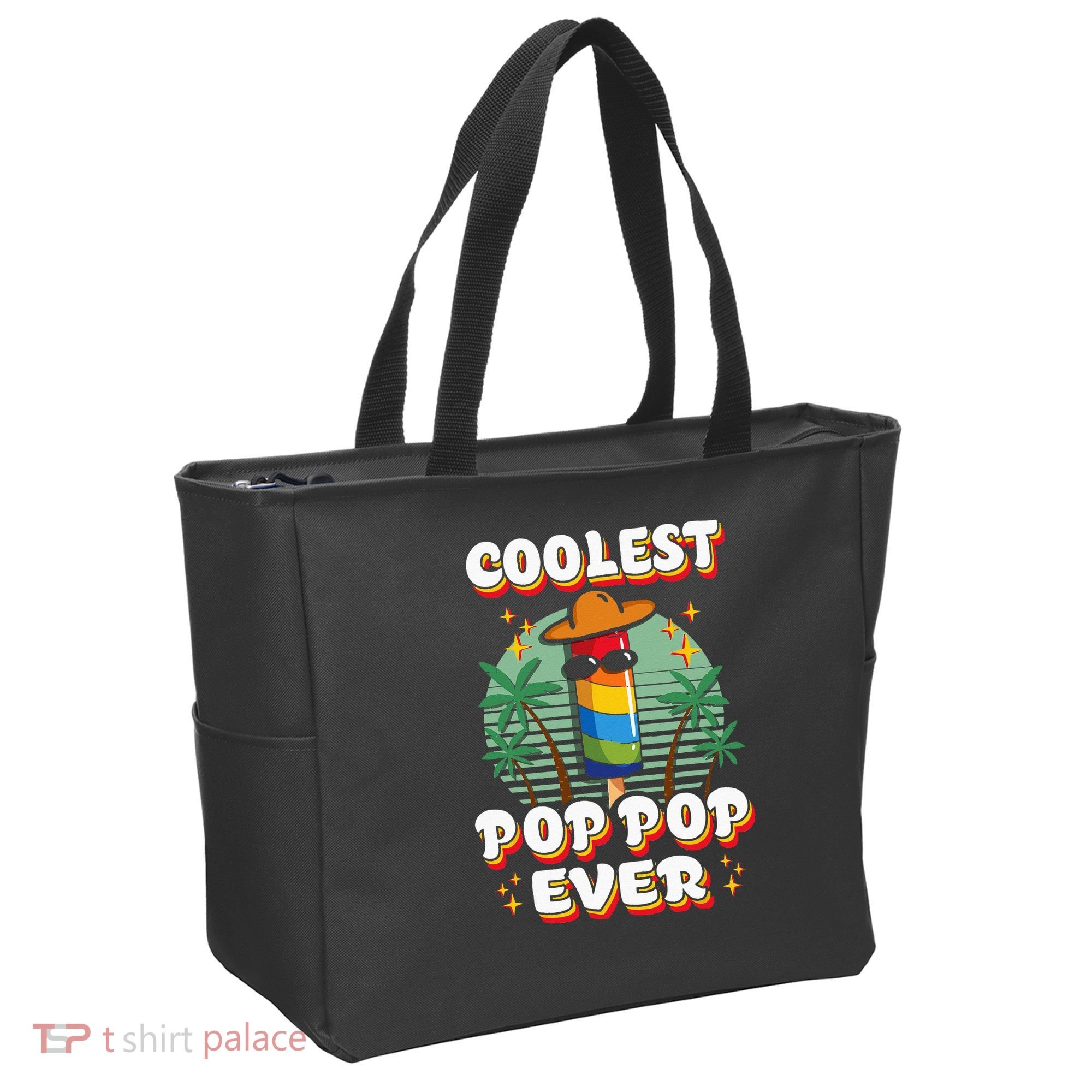 Best Pop Ever Pop Pop Popsicle PopPop Coolest Pop It Tote Bag