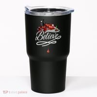 Believe Polar Express Christmas Holiday Train Tumbler thumb 0