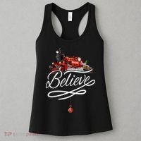 Believe Polar Express Christmas Holiday Train Women's Tank Top thumb 3