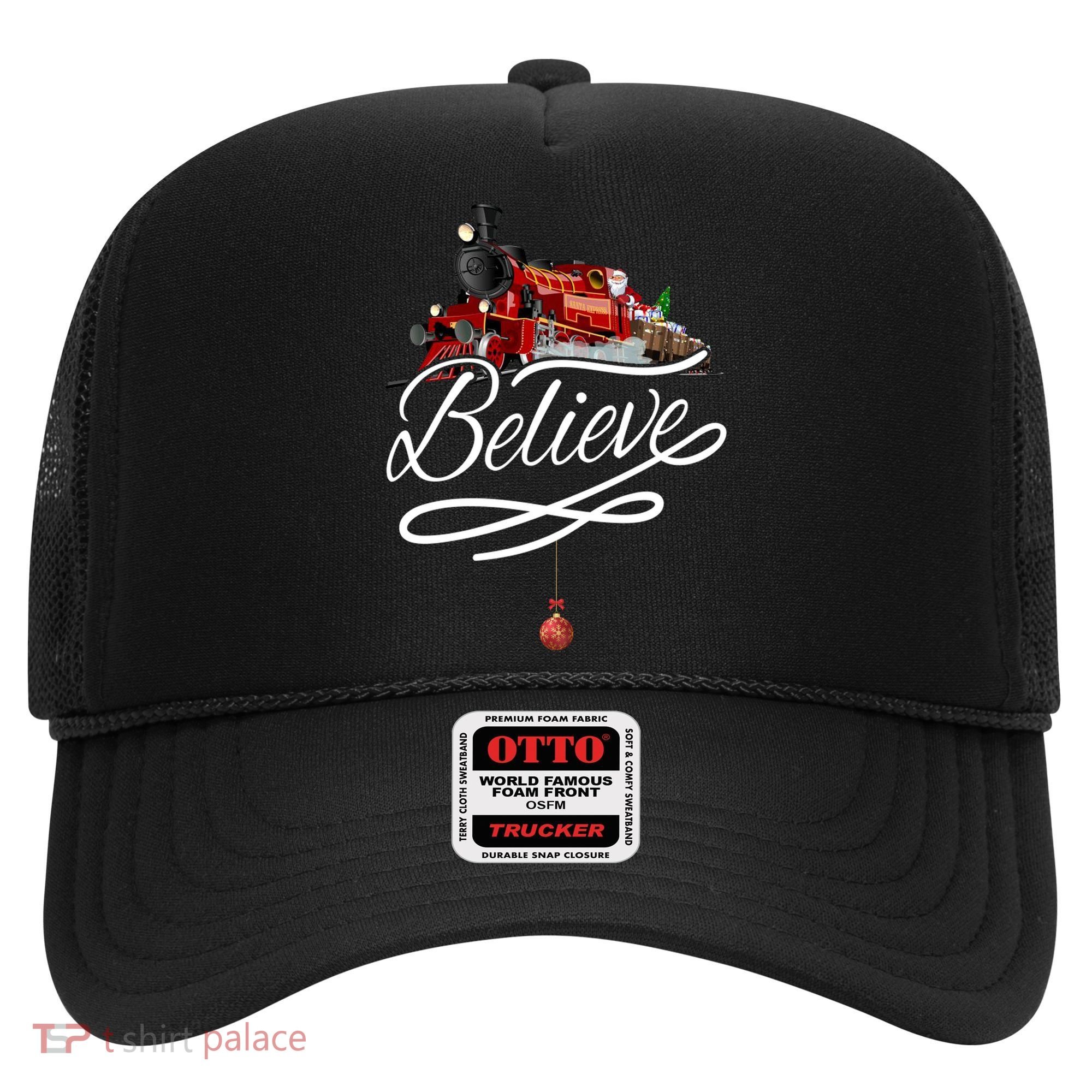 Believe Polar Express Christmas Holiday Train Hat