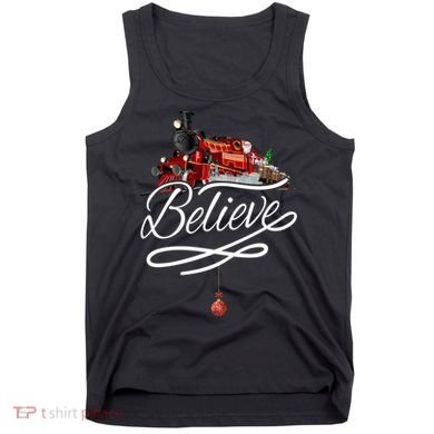Believe Polar Express Christmas Holiday Train Tank Top