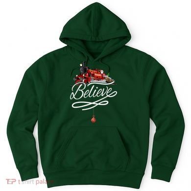 Believe Polar Express Christmas Holiday Train Hoodie