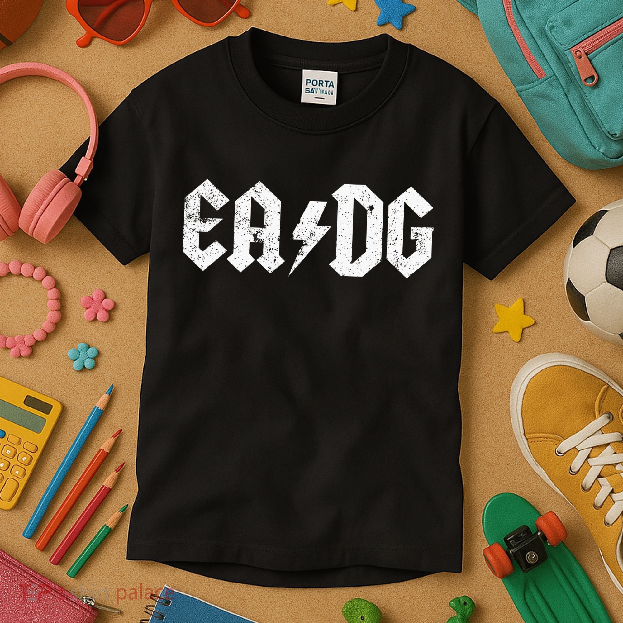 Bass Player E A D G Strings Of The Bass Kids T-Shirt