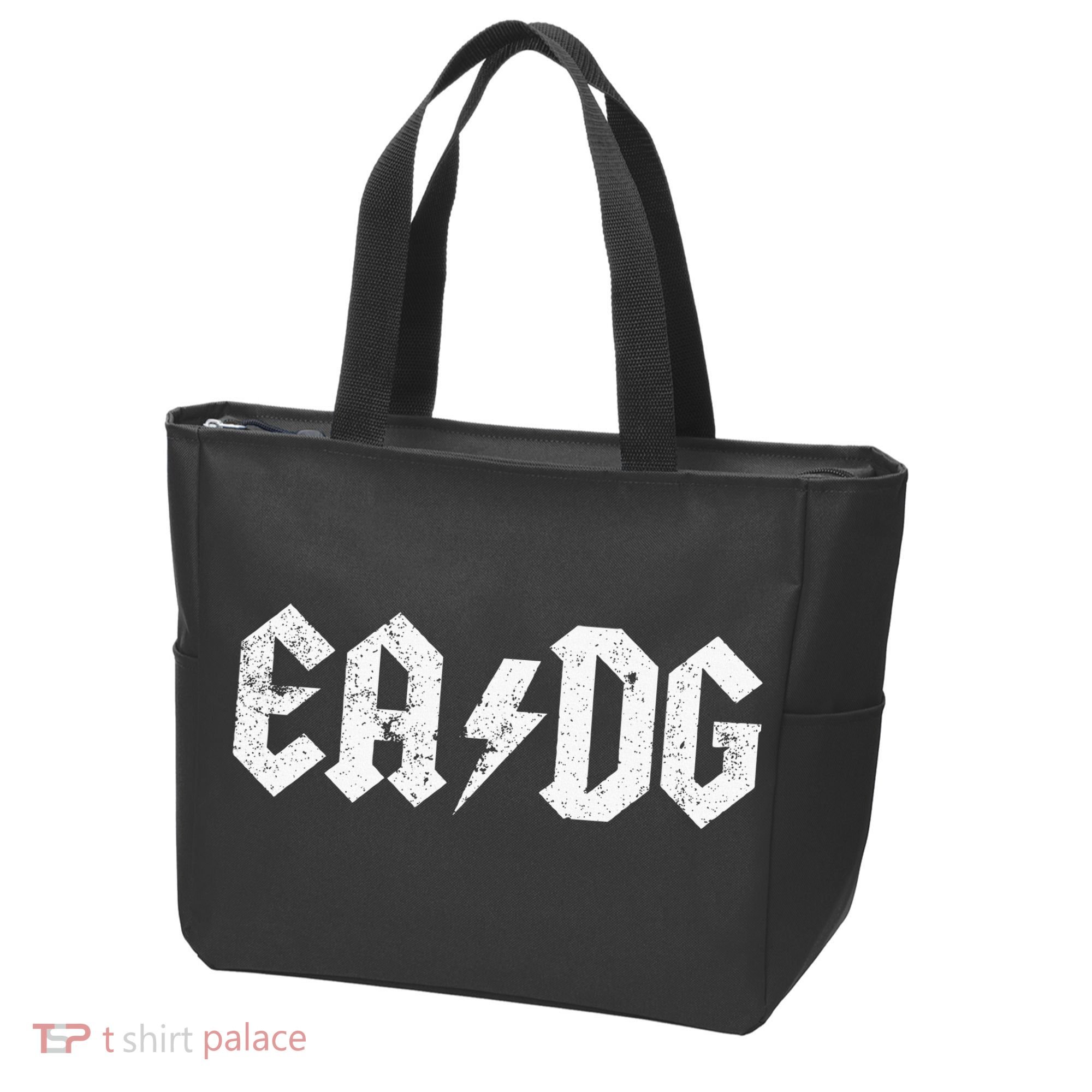 Bass Player E A D G Strings Of The Bass Tote Bag