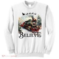 Believe Polar Express Christmas Train Sweatshirt thumb 0