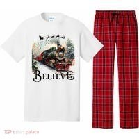 Believe Polar Express Christmas Train Pajama Set thumb 0
