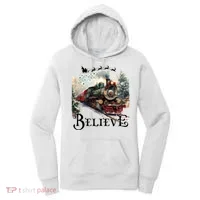 Believe Polar Express Christmas Train Women's Hoodie thumb 0
