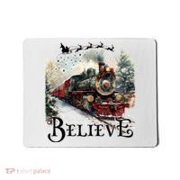 Believe Polar Express Christmas Train Mousepad thumb 0