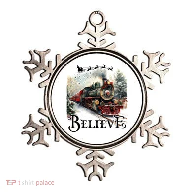 Believe Polar Express Christmas Train Ornament