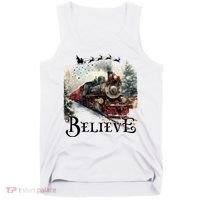 Believe Polar Express Christmas Train Tank Top thumb 0