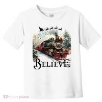 Believe Polar Express Christmas Train Toddler T-Shirt thumb 0