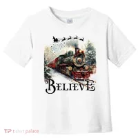 Believe Polar Express Christmas Train Toddler T-Shirt thumb 0