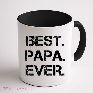 Best Papa Ever FatherS Day Gift Coffee Mug back