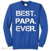 Best Papa Ever FatherS Day Gift Sweatshirt thumb 0