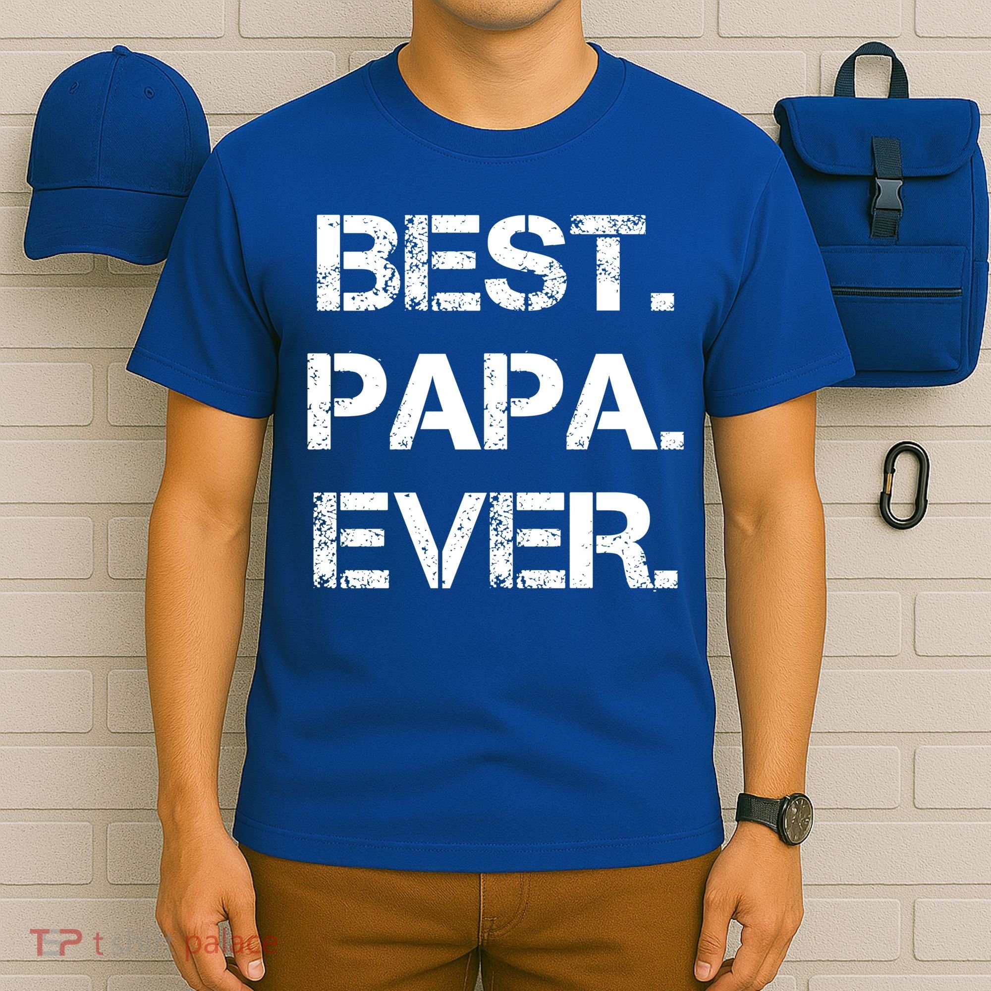 Best Papa Ever FatherS Day Gift T-Shirt