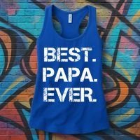 Best Papa Ever FatherS Day Gift Women's Tank Top thumb 3