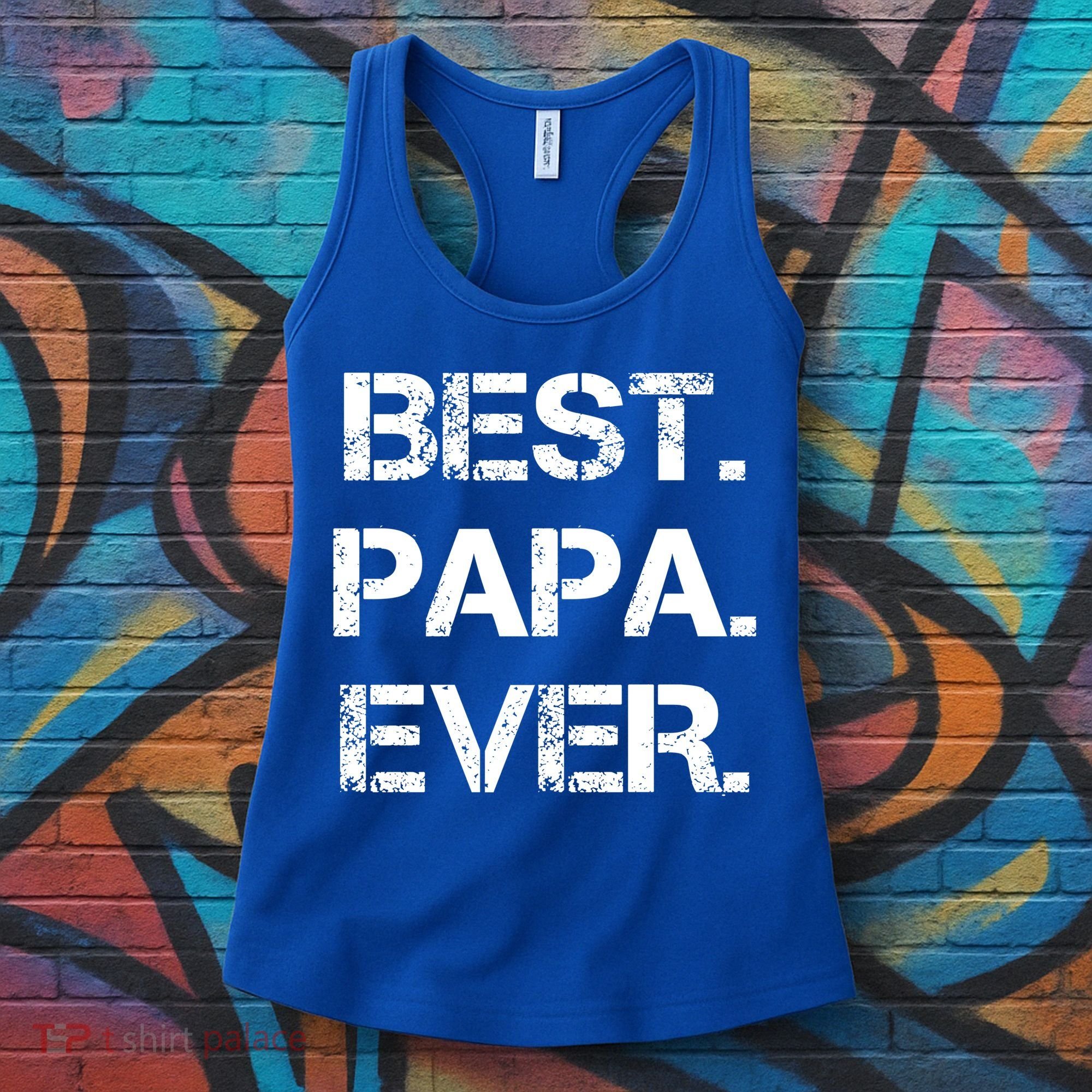 Best Papa Ever FatherS Day Gift Women's Tank Top