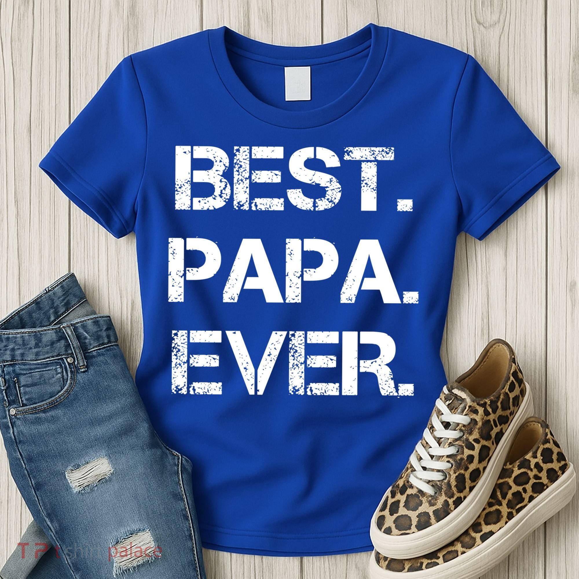 Best Papa Ever FatherS Day Gift Women's T-Shirt