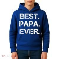 Best Papa Ever FatherS Day Gift Kids Hoodie thumb 4