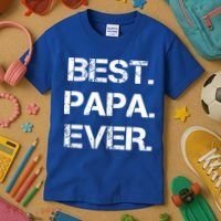 Best Papa Ever FatherS Day Gift Kids T-Shirt thumb 3