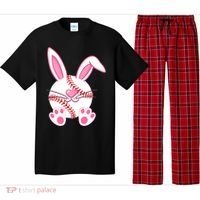 Baseball Player Easter Bunny Ears Easter Day Gift Pajama Set thumb 0