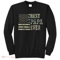 Best Papa Ever American Flag Usa Flag Sweatshirt thumb 0