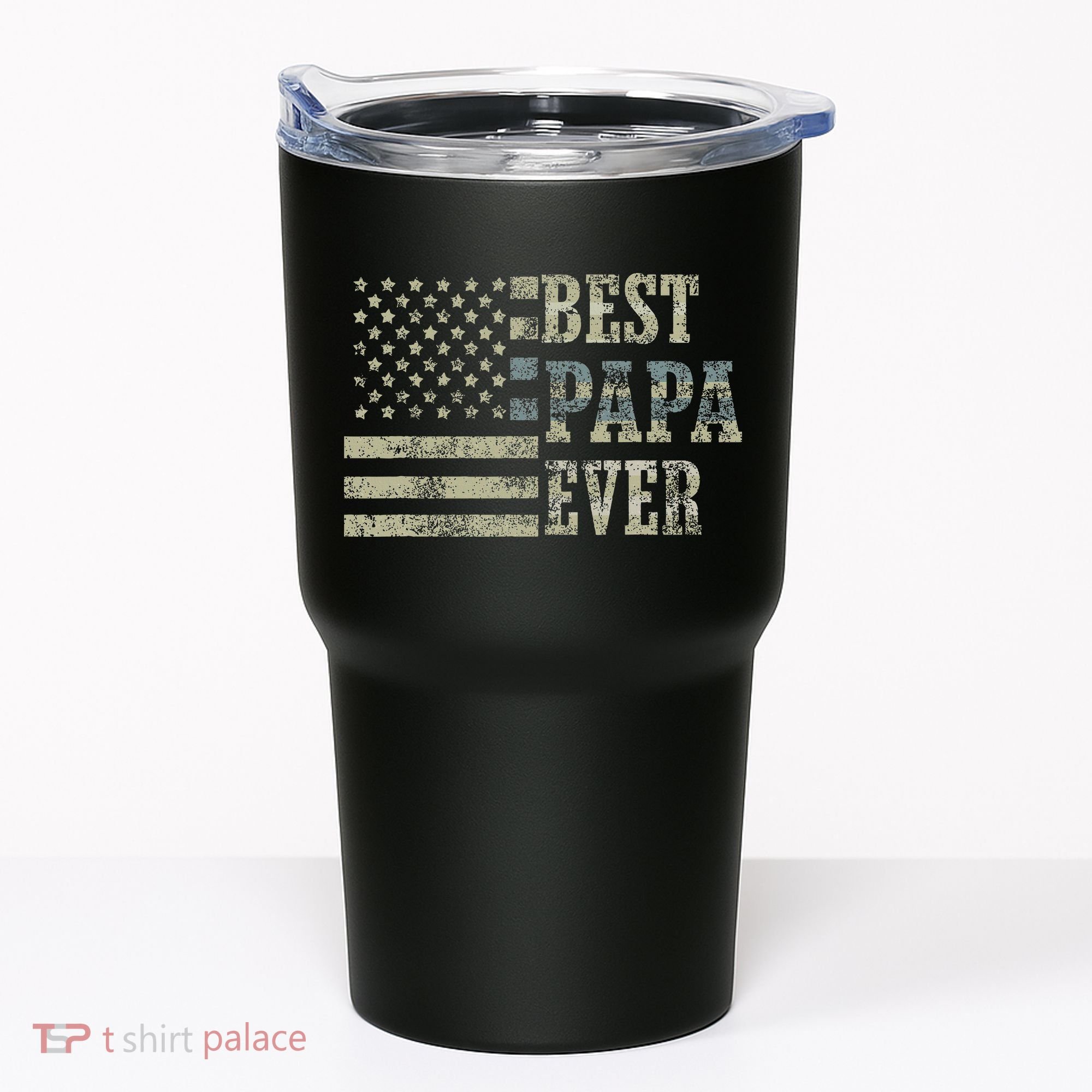 Best Papa Ever American Flag Usa Flag Tumbler