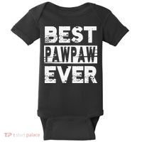 Best Pawpaw Ever Gift For Grandpa Father's Day Baby Bodysuit thumb 0