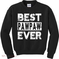 Best Pawpaw Ever Gift For Grandpa Father's Day Kids Sweatshirt thumb 0