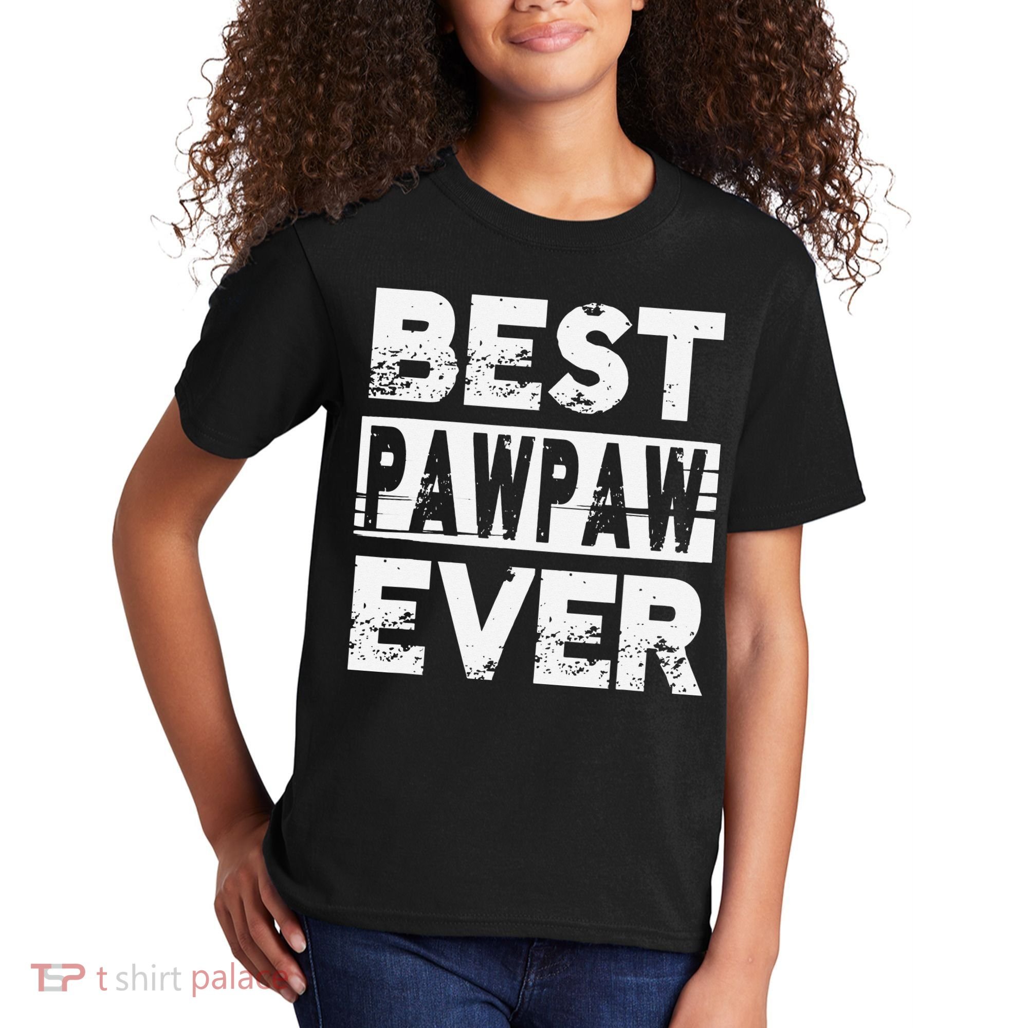 Best Pawpaw Ever Gift For Grandpa Father's Day Kids T-Shirt