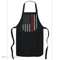 Best Peepaw Ever American Flag Gifts For Father's day Apron thumb 0