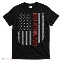 Best Peepaw Ever American Flag Gifts For Father's day T-Shirt thumb 0