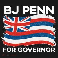 BJ Penn For Governor Of Hawaii Shirt Backpack thumb 2