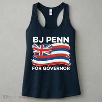 BJ Penn For Governor Of Hawaii Shirt Women's Tank Top thumb 3