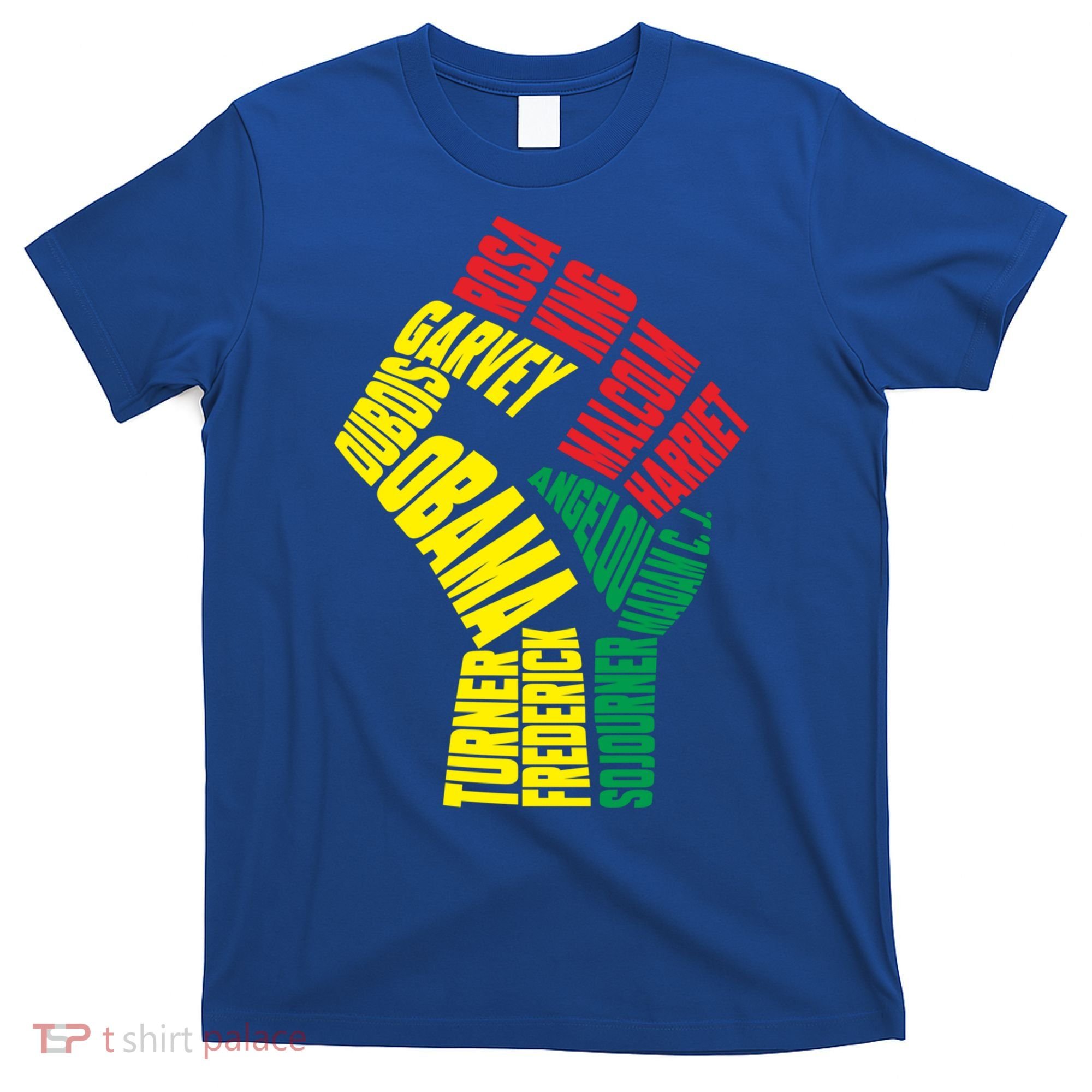 Black Power Fist Inspirational Black History Leaders Cool Gift T-Shirt