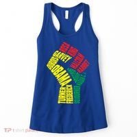 Black Power Fist Inspirational Black History Leaders Cool Gift Women's Tank Top thumb 0